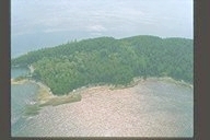 Picture of Patos Island,
                Aerial Photo, Patos Island Washington